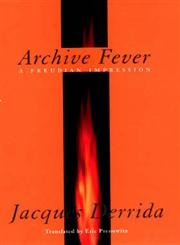 9780226143361: Archive Fever: A Freudian Impression