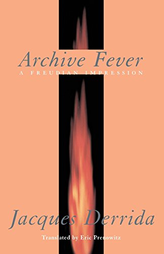 Stock image for Archive Fever: A Freudian Impression (Religion and Postmodernism) for sale by SecondSale