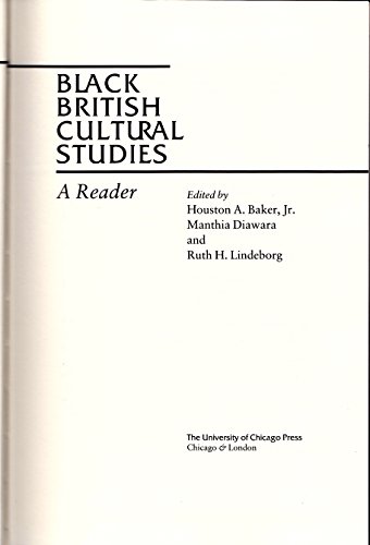 Stock image for Black British Cultural Studies: A Reader (Black Literature and Culture) for sale by HPB-Red