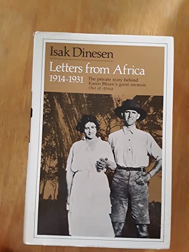 Beispielbild fr Letters from Africa, 1914-1931 zum Verkauf von Weller Book Works, A.B.A.A.