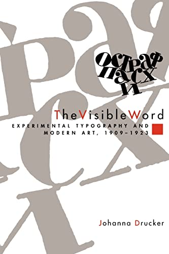 9780226165028: The Visible Word: Experimental Typography and Modern Art, 1909-1923