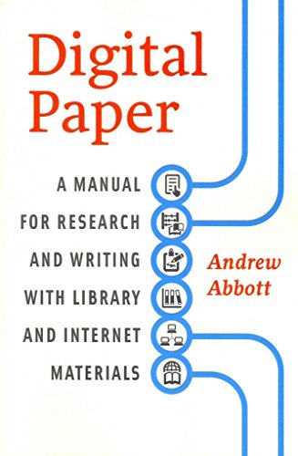 9780226167787: Digital Paper - A Manual for Research and Writing with Library and Internet Materials-