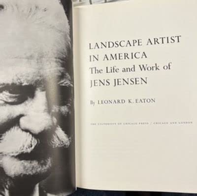 Stock image for Landscape Artist in America: The Life and Work of Jens Jensen for sale by Midtown Scholar Bookstore