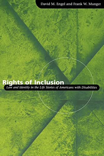9780226208336: Rights of Inclusion: Law and Identity in the Life Stories of Americans with Disabilities (Chicago Series in Law and Society)