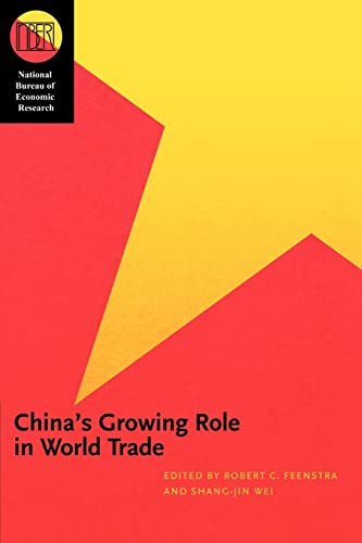 Imagen de archivo de China's Growing Role in World Trade (National Bureau of Economic Research Conference Report) a la venta por Midtown Scholar Bookstore