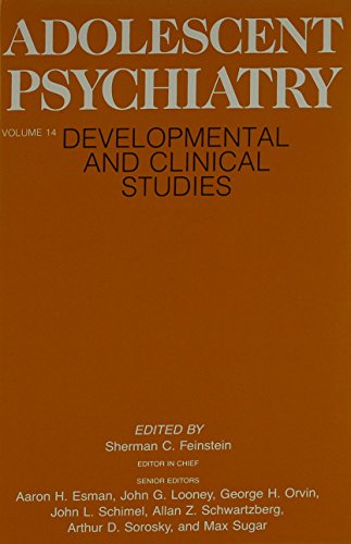 9780226240602: Adolescent Psychiatry: Developmental and Clinical Studies: v. 14 (Adolescent Psychiatry S.)