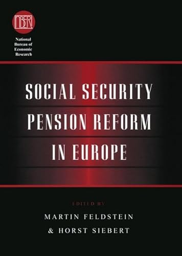 Stock image for Social Security Pension Reform in Europe for sale by Better World Books: West