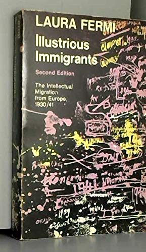 Stock image for Illustrious Immigrants: The Intellectual Migration from Europe, 1930-41 for sale by Reliant Bookstore