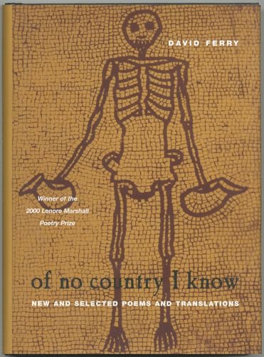 9780226244860: Of No Country I Know: New and Selected Poems and Translations (Phoenix Poets)