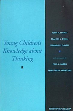 9780226253237: Young Children's Knowledge About Thinking: 1 (Monographs of the Society for Research in Child Development)