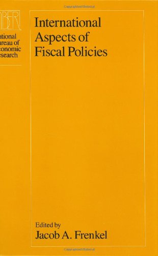 Imagen de archivo de International Aspects of Fiscal Policies a la venta por Blackwell's