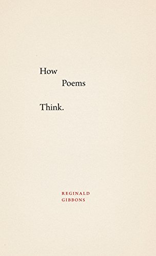 Imagen de archivo de How Poems Think a la venta por Chiron Media