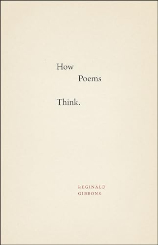 Beispielbild fr How Poems Think zum Verkauf von Blackwell's