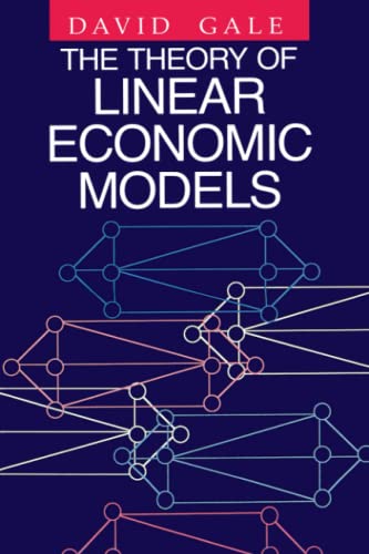 Beispielbild fr The Theory of Linear Economic Models zum Verkauf von Ammareal