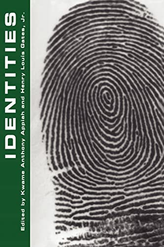 Identities (A Critical Inquiry Book)