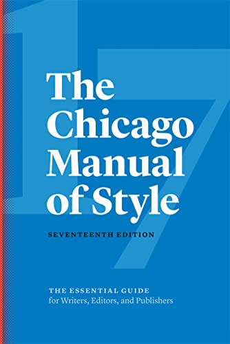 Stock image for The Chicago Manual of Style, 17th Edition for sale by Zoom Books Company