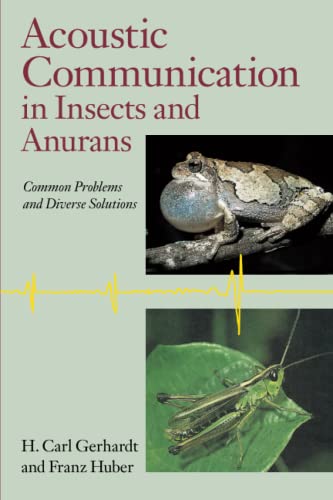 Imagen de archivo de Acoustic Communication in Insects and Anurans a la venta por HPB-Emerald