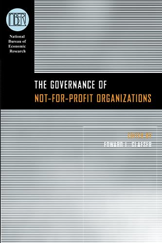 Stock image for The Governance of Not-for-Profit Organizations for sale by Blackwell's