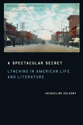 Imagen de archivo de A Spectacular Secret: Lynching in American Life and Literature a la venta por Goodwill of Colorado