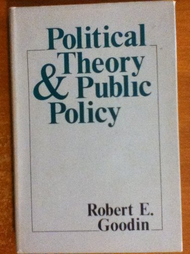 Imagen de archivo de Political Theory & Public Policy a la venta por Valley Books