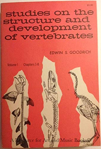 Imagen de archivo de Studies on the Structure and Development of Vertebrates a la venta por Better World Books: West