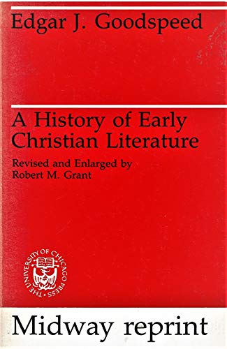 Imagen de archivo de History of Early Christian Literature (Midway Reprint Series) a la venta por MyLibraryMarket
