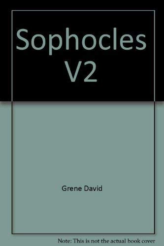9780226307695: Sophocles V2 by Grene David