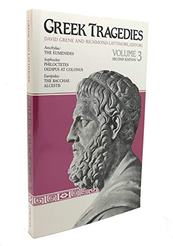 Stock image for Greek Tragedies, Volume 3 for sale by SecondSale