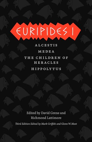 9780226308807: Euripides I: Alcestis, Medea, The Children of Heracles, Hippolytus