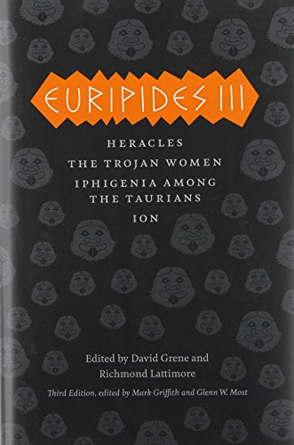 Stock image for Euripides III for sale by Blackwell's