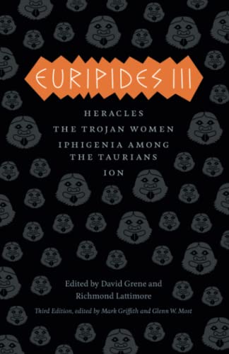 Beispielbild fr Euripides III: Heracles, The Trojan Women, Iphigenia among the Taurians, Ion (The Complete Greek Tragedies) zum Verkauf von Books Unplugged