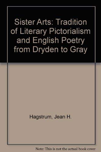 Stock image for Sister Arts: Tradition of Literary Pictorialism and English Poetry from Dryden to Gray for sale by Better World Books