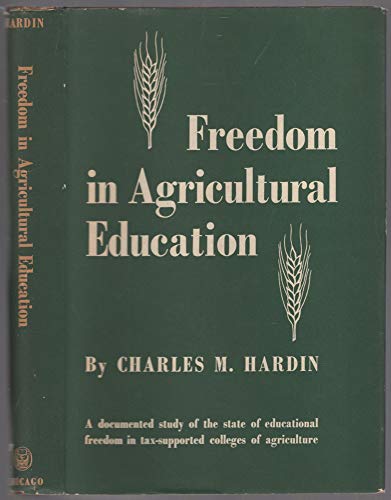 Stock image for Freedom in agricultural education for sale by Better World Books