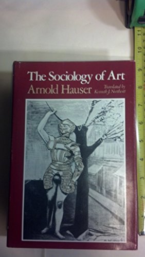 Stock image for The Sociology of Art (English and German Edition) for sale by Open Books