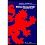 Stock image for Britain in Transition. The Twenthieth Century for sale by Valley Books