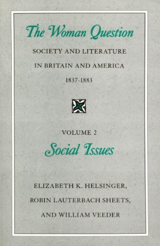 Beispielbild fr The Woman Question: Society and Literature in Britain and America, 1837-1883, Volume 3: Literary Issues zum Verkauf von Powell's Bookstores Chicago, ABAA