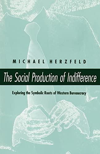 Beispielbild fr The Social Production of Indifference zum Verkauf von Anybook.com