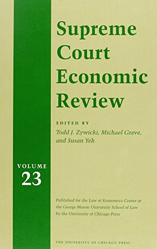 Stock image for Supreme Court Economic Review, Volume 23 (Volume 23) for sale by Midtown Scholar Bookstore