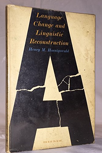 Beispielbild fr Language Change and Linguistic Reconstruction (Phoenix Books) zum Verkauf von Wonder Book