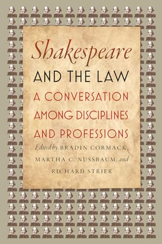 Beispielbild fr Shakespeare and the Law zum Verkauf von Blackwell's