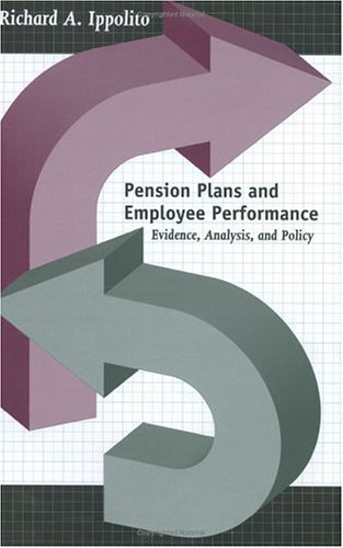Beispielbild fr Pension Plans and Employee Performance Format: Hardcover zum Verkauf von INDOO