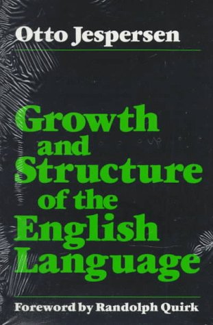 Stock image for Growth and Structure of the English Language for sale by Better World Books