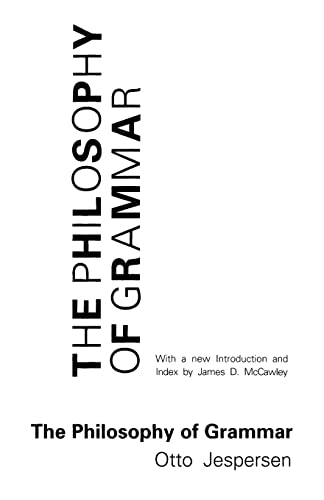 9780226398815: The Philosophy of Grammar