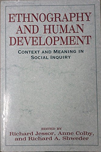 Beispielbild fr Ethnography and Human Development Format: Hardcover zum Verkauf von INDOO