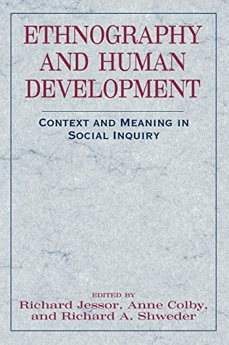 Stock image for Ethnography and Human development, context and mea for sale by N. Fagin Books