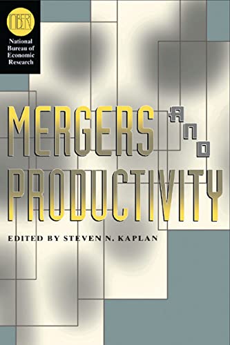 Imagen de archivo de Mergers and Productivity a la venta por Better World Books