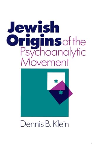 Imagen de archivo de Jewish Origins of the Psychoanalytic Movement a la venta por Better World Books