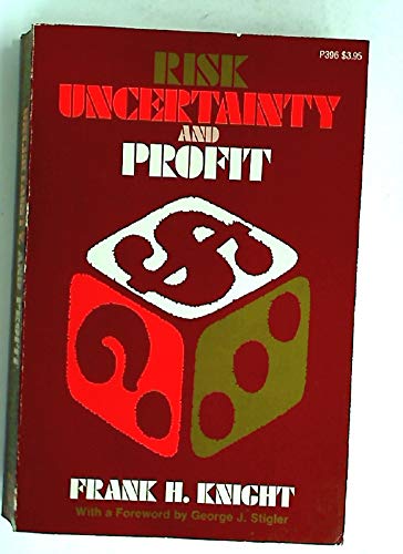 Beispielbild fr Risk, Uncertainty and Profit zum Verkauf von Better World Books