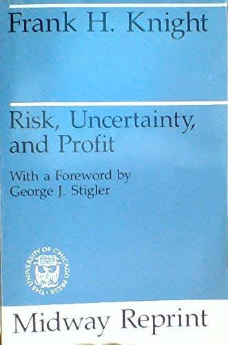 Beispielbild fr Risk, Uncertainty and Profit (Midway Reprint) zum Verkauf von NEPO UG