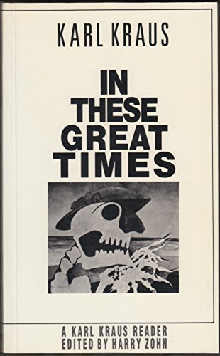 9780226452661: Kraus: in These Great Times (Paper)